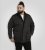 D555 Harborough Quilted Jacket with Corduroy Collar Black - Bundy - Bundy Nadměrné Velikosti - 2XL-8XL