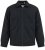 D555 Epsom Harrington Jacket with Zip Through Collared Melton Black - Bundy - Bundy Nadměrné Velikosti - 2XL-8XL