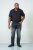D555 Benson Tapered Fit Stretch Jeans Stonewash - Džíny & kalhoty - Džíny a Kalhoty - W40-W70