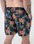 D555 Dawson AO Printed Hawaiian Swim Shorts Navy - Spodní prádlo - Spodní Prádlo Nadměrné Velikosti 2XL-8XL
