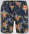 D555 Dawson AO Printed Hawaiian Swim Shorts Navy - Spodní prádlo - Spodní Prádlo Nadměrné Velikosti 2XL-8XL