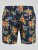 D555 Dawson AO Printed Hawaiian Swim Shorts Navy - Spodní prádlo - Spodní Prádlo Nadměrné Velikosti 2XL-8XL