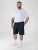 D555 Mitchell 2 Stretch Elasticated Waist Shorts Navy - Tepláky & kraťasy - Tepláky a Teplákové Kraťasy 2XL-12XL