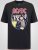 D555 Hugh Official ACDC Highway To Hell Printed T-Shirt Black - Trička - Trička nadměrné velikosti - 2XL-14XL