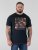 D555 Otto Official Pink Floyd 50th Anniversary Printed T-Shirt Navy - Trička - Trička nadměrné velikosti - 2XL-14XL