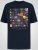 D555 Otto Official Pink Floyd 50th Anniversary Printed T-Shirt Navy - Trička - Trička nadměrné velikosti - 2XL-14XL