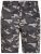 D555 Chadwick Shorts Green Camo - Šortky - Šortky Nadměrné Velikosti W40-W60