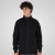 Double Outfitters MTOP-1158 Mikina na zip Černá - Mikiny & mikiny s kapucí - Mikiny & Mikiny s kapucí 2XL-12XL