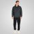 Double Outfitters MTOP-1160 Mikina s kapucí na zip Tmavě zelená - Mikiny & mikiny s kapucí - Mikiny & Mikiny s kapucí 2XL-12XL