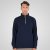 Double Outfitters MTOP-1163 Mikina s krátkým zipem Námořnická modrá - Mikiny & mikiny s kapucí - Mikiny & Mikiny s kapucí 2XL-12XL