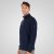Double Outfitters MTOP-1163 Mikina s krátkým zipem Námořnická modrá - Mikiny & mikiny s kapucí - Mikiny & Mikiny s kapucí 2XL-12XL