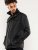 D555 Fargo Five Pocket Jacket With Ribbed Neck and Inner Quilting Black - Bundy - Bundy Nadměrné Velikosti - 2XL-8XL