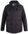 D555 Fargo Five Pocket Jacket With Ribbed Neck and Inner Quilting Black - Bundy - Bundy Nadměrné Velikosti - 2XL-8XL