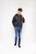 D555 Thorpe Hooded Quilted Jacket With Fleece Sleeves And Removable Fleece Hood - Bundy - Bundy Nadměrné Velikosti - 2XL-8XL