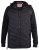 D555 Thorpe Hooded Quilted Jacket With Fleece Sleeves And Removable Fleece Hood - Bundy - Bundy Nadměrné Velikosti - 2XL-8XL