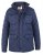 D555 Dalwood Quilted Jacket With Zip Away Hood - Bundy - Bundy Nadměrné Velikosti - 2XL-8XL
