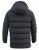 D555 Grove Quilted Parka Jacket Black - Bundy - Bundy Nadměrné Velikosti - 2XL-8XL