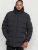 D555 Grove Quilted Parka Jacket Black - Bundy - Bundy Nadměrné Velikosti - 2XL-8XL