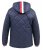 D555 Angus Diamond Quilted Puffer Jacket Navy - Bundy - Bundy Nadměrné Velikosti - 2XL-8XL