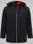 D555 Jamie Soft Shell Detachable Hood Padded Jacket Černá - Bundy - Bundy Nadměrné Velikosti - 2XL-8XL