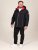 D555 Jamie Soft Shell Detachable Hood Padded Jacket Černá - Bundy - Bundy Nadměrné Velikosti - 2XL-8XL