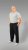 20 Nodi Grecale Stretch Fleece Cotton Sports Pants with Enzyme and Soft Touch Treatment Black - Tepláky & kraťasy - Tepláky a Teplákové Kraťasy 2XL-12XL