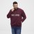 North Latitude Half Zip Mikina Vínová - Mikiny & mikiny s kapucí - Mikiny & Mikiny s kapucí 2XL-12XL