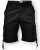 D555 Jarrod Cargo Short Black - Šortky - Šortky Nadměrné Velikosti W40-W60