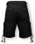 D555 Jarrod Cargo Short Black - Šortky - Šortky Nadměrné Velikosti W40-W60
