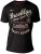 D555 NEAL Brooklyn Crew Neck T-Shirt Black - Trička - Trička nadměrné velikosti - 2XL-14XL