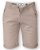 D555 COLTEN Stretch Cotton Chino Short Beige - Šortky - Šortky Nadměrné Velikosti W40-W60