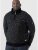 D555 REMINGTON Sweater With Woven Zipper Chest Pocket Black/Charcoal - Mikiny & Mikiny s kapucí - Mikiny & Mikiny s kapucí 2XL-12XL