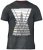 D555 Rox T-shirt Charcoal - Trička - Trička nadměrné velikosti - 2XL-14XL