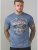 D555 Bradley T-shirt Blue - Trička - Trička nadměrné velikosti - 2XL-14XL