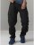 D555 Nelson Stretch Tapered Cargo Pants Black - Džíny & kalhoty - Džíny a Kalhoty - W40-W70