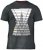 D555 Rox T-shirt Charcoal - Trička - Trička nadměrné velikosti - 2XL-14XL