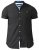 D555 Dwight Short Sleeve Shirt Black - Košile - Košile 2XL-10XL