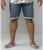 D555 Arix Denim Stretch Shorts - Šortky - Šortky Nadměrné Velikosti W40-W60