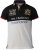 D555 Ernest Polo Black & White - Polokošile - Polokošile 2XL-8XL - Trička s límečkem 2XL-8XL