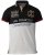 D555 Ernest Polo Black & White - Polokošile - Polokošile 2XL-8XL - Trička s límečkem 2XL-8XL