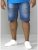 D555 Rodrigo Stretch Biker Style Shorts - Šortky - Šortky Nadměrné Velikosti W40-W60
