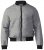 D555 Lou Bomber Jacket Grey - Bundy - Bundy Nadměrné Velikosti - 2XL-8XL