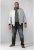 D555 Lou Bomber Jacket Grey - Bundy - Bundy Nadměrné Velikosti - 2XL-8XL