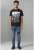 D555 Cain T-shirt Black - Trička - Trička nadměrné velikosti - 2XL-14XL