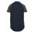 D555 Brendon T-shirt Navy - Trička - Trička nadměrné velikosti - 2XL-14XL