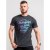 D555 Simmons T-shirt Black - Trička - Trička nadměrné velikosti - 2XL-14XL