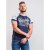 D555 Jones T-shirt Navy - Trička - Trička nadměrné velikosti - 2XL-14XL
