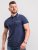 D555 Rogers Printed Polo Navy - Polokošile - Polokošile 2XL-8XL - Trička s límečkem 2XL-8XL