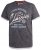 D555 Albury Black Double Layer Printed T-Shirt - Trička - Trička nadměrné velikosti - 2XL-14XL