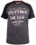 D555 Lismore Raglan Sleeve San Diego Printed T-Shirt Charcoal - Trička - Trička nadměrné velikosti - 2XL-14XL